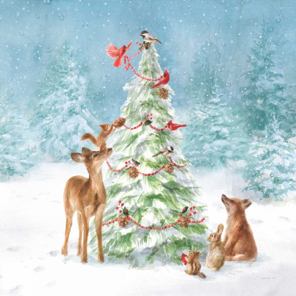 Woodland Celebration II art print by Danhui Nai for $57.95 CAD