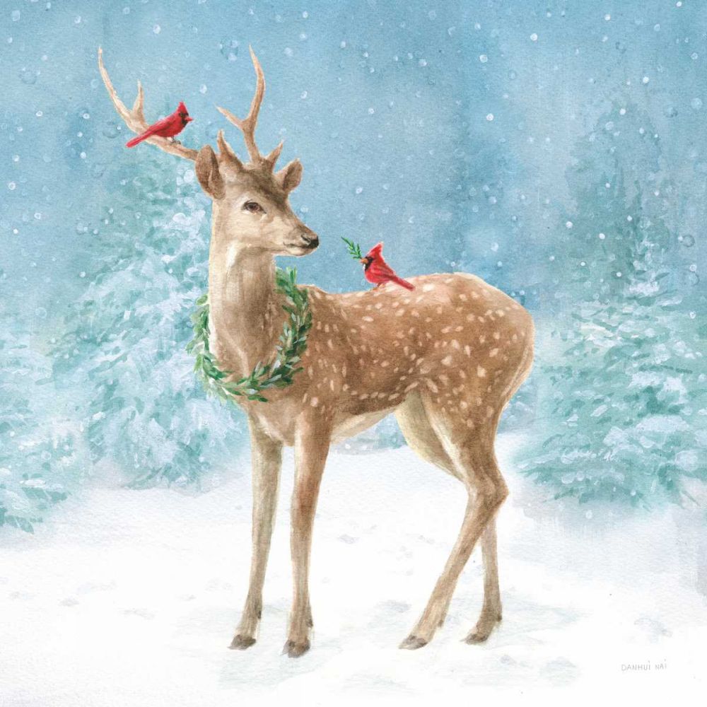 Woodland Celebration III art print by Danhui Nai for $57.95 CAD