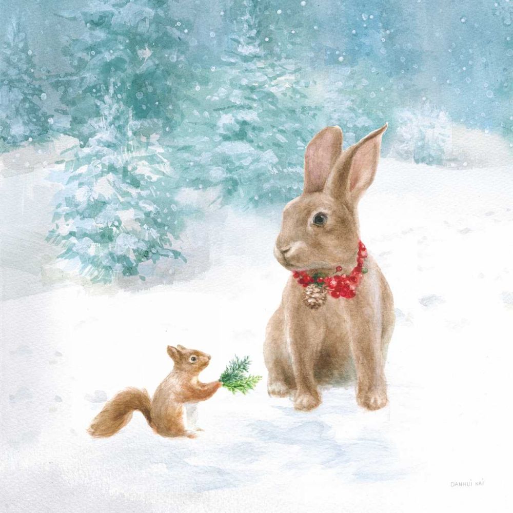 Woodland Celebration IV art print by Danhui Nai for $57.95 CAD