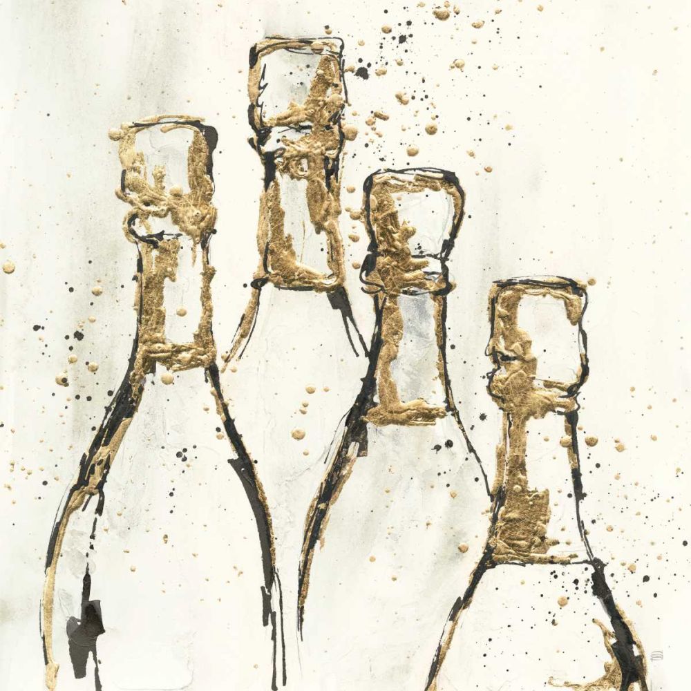 Champagne is Grand II Gold art print by Chris Paschke for $57.95 CAD