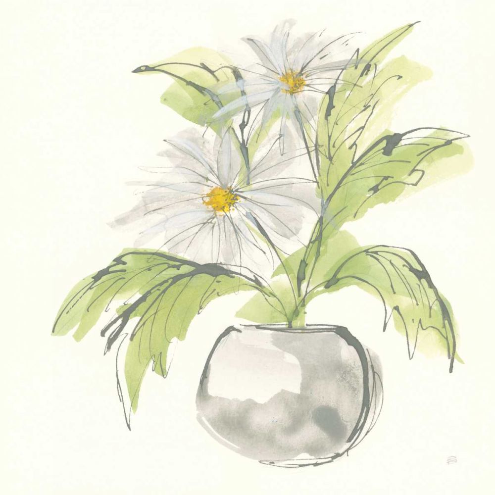 Plant Daisy II art print by Chris Paschke for $57.95 CAD