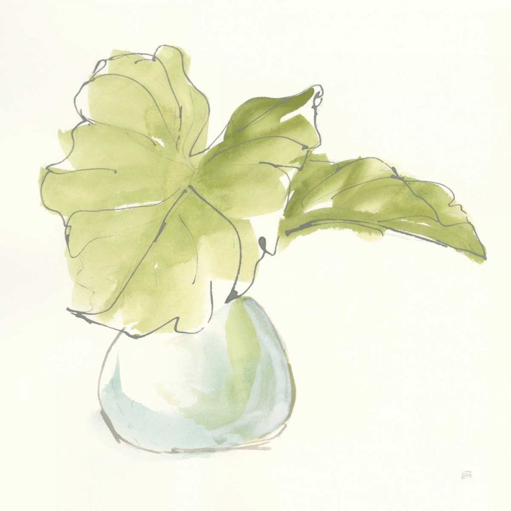 Plant Big Leaf I art print by Chris Paschke for $57.95 CAD