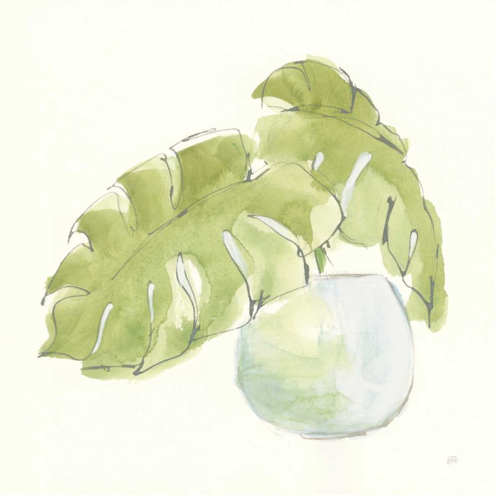 Plant Big Leaf IV art print by Chris Paschke for $57.95 CAD