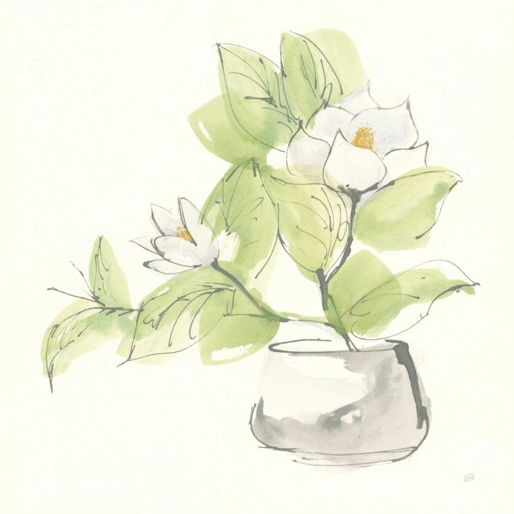 Plant Magnolia I art print by Chris Paschke for $57.95 CAD