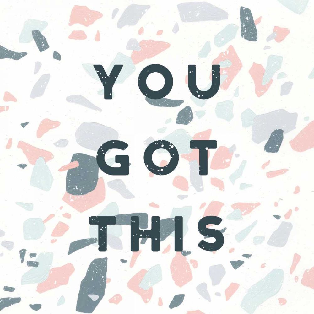 Terrazzo Inspiration II You art print by Moira Hershey for $57.95 CAD