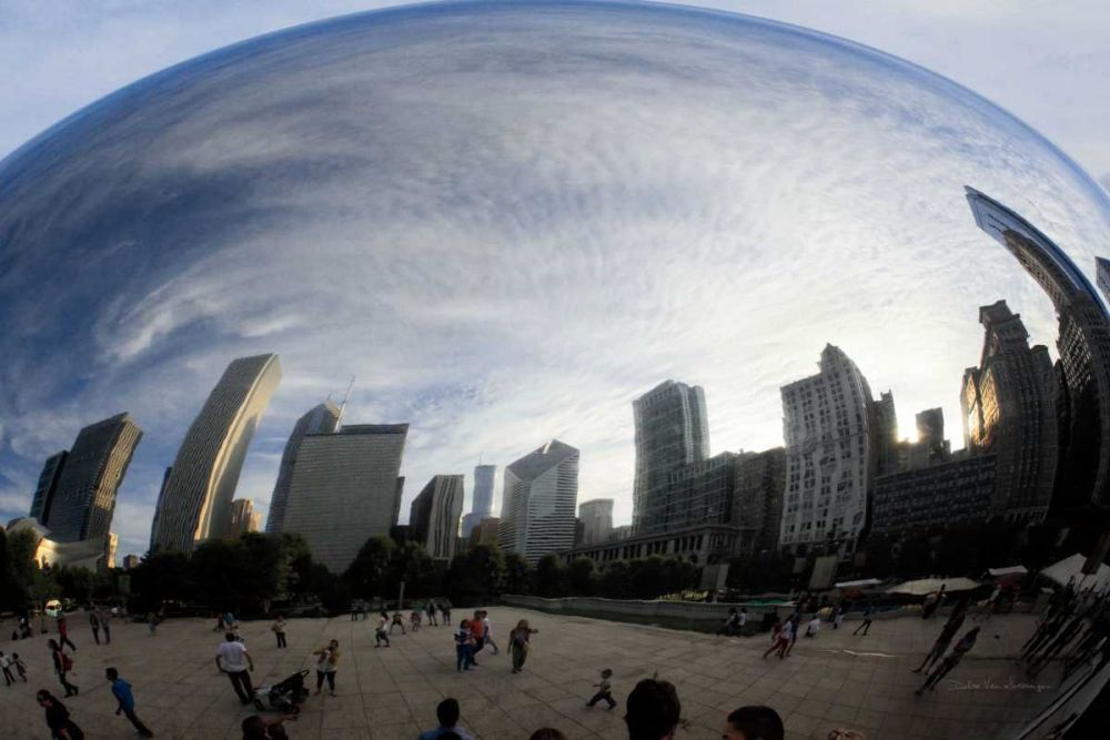 The Bean Chicago art print by Debra Van Swearingen for $57.95 CAD