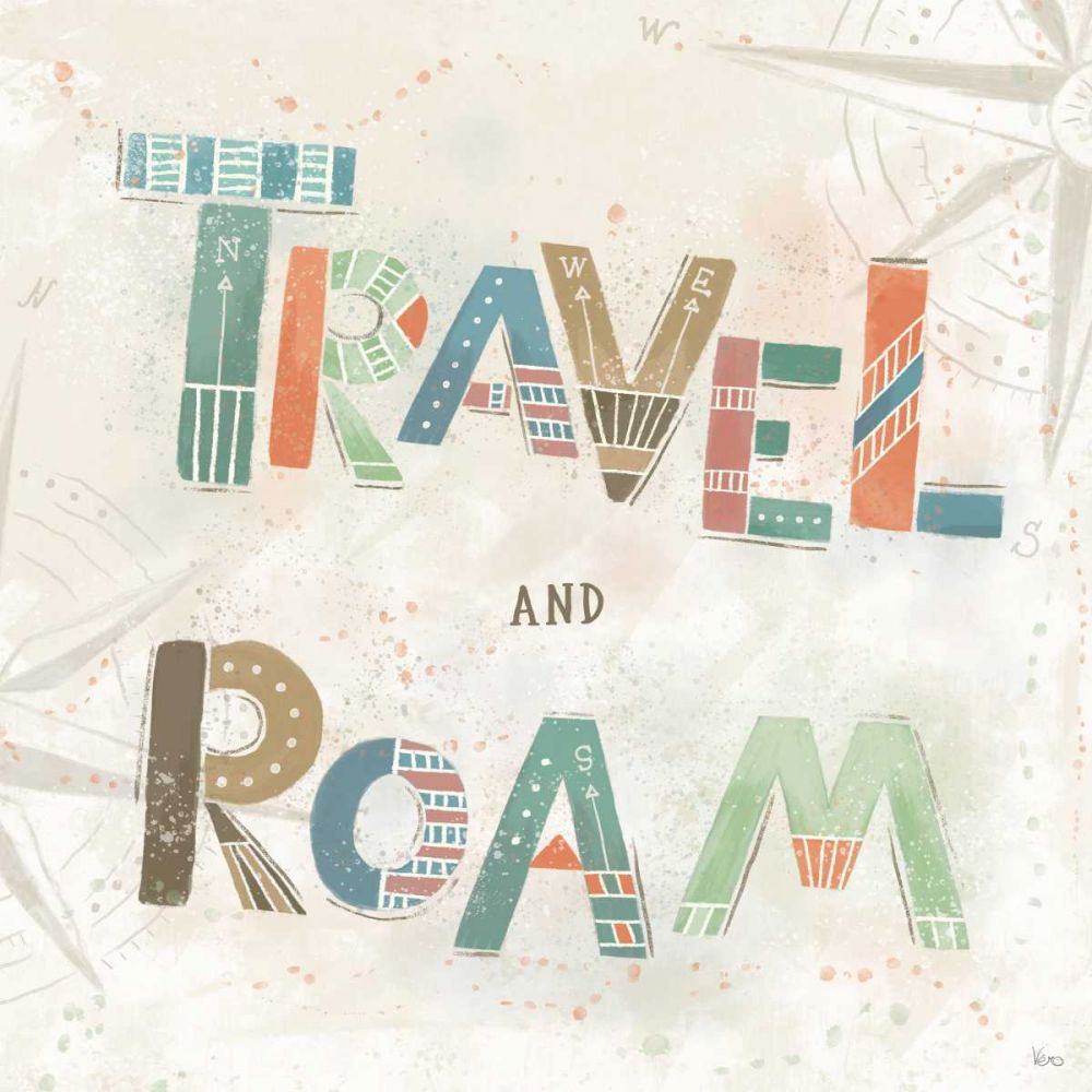 Explore the World V art print by Veronique Charron for $57.95 CAD