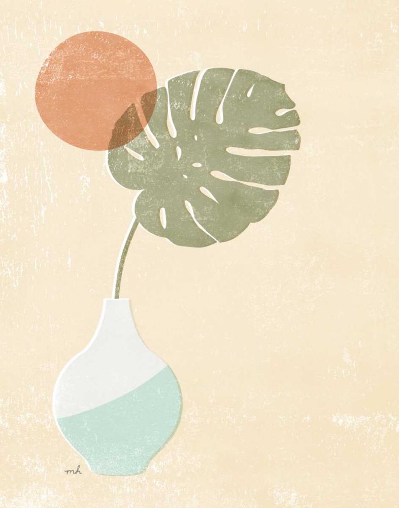 Sun Palm I Mint art print by Moira Hershey for $57.95 CAD