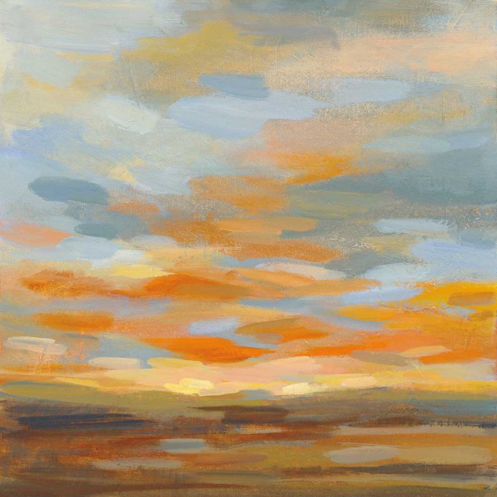 High Desert Sky II Blue art print by Silvia Vassileva for $57.95 CAD