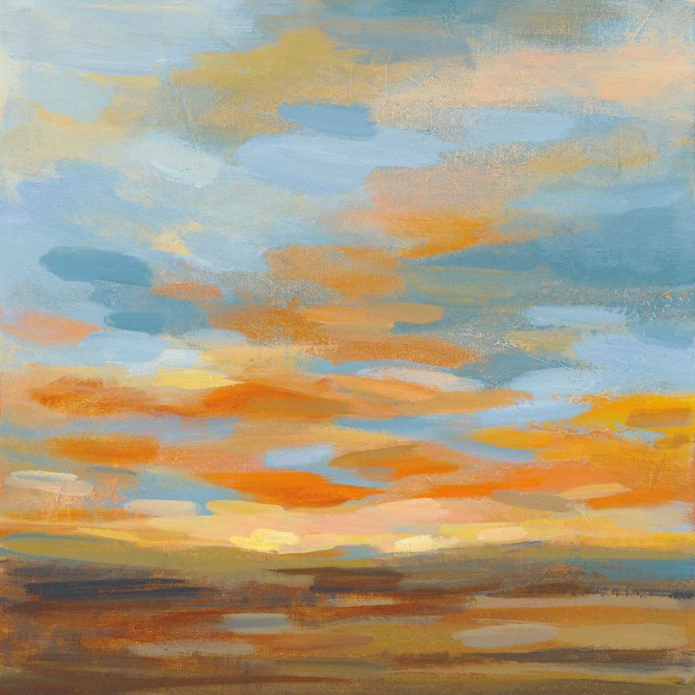 High Desert Sky II Bright Blue art print by Silvia Vassileva for $57.95 CAD