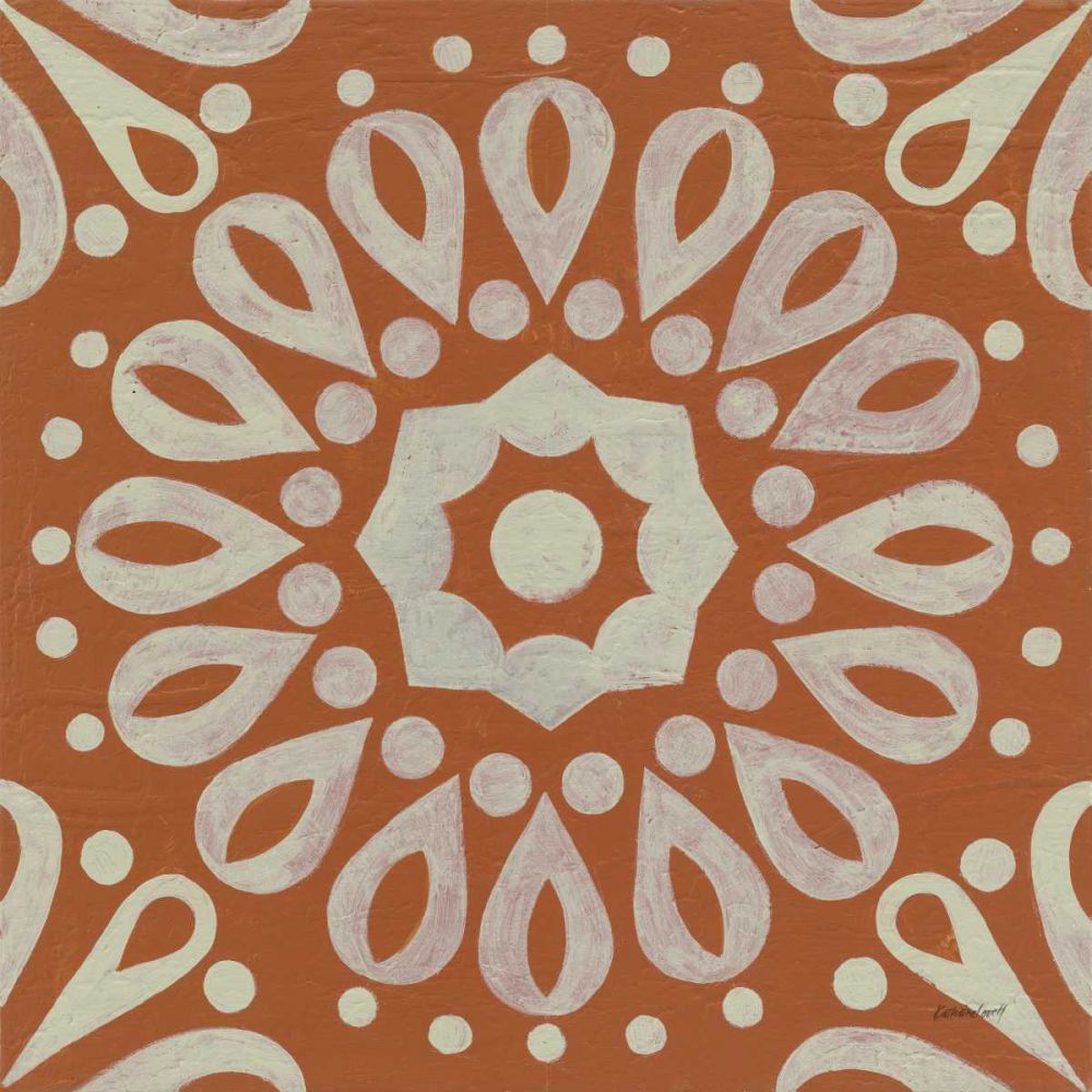 Terra Cotta Tile III art print by Kathrine Lovell for $57.95 CAD