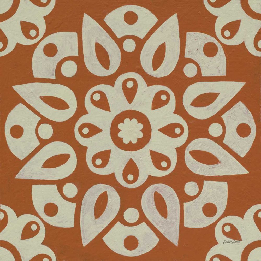 Terra Cotta Tile IV art print by Kathrine Lovell for $57.95 CAD