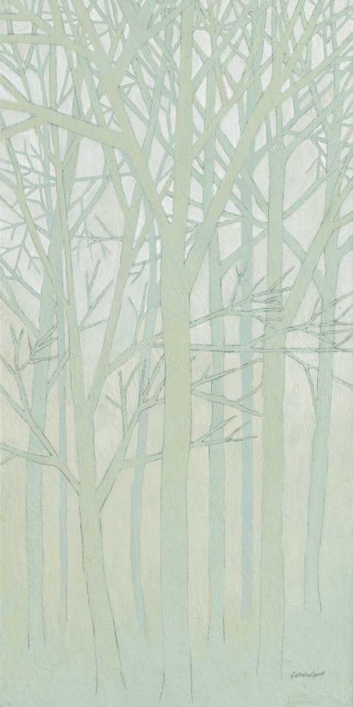 Spring Trees II art print by Kathrine Lovell for $57.95 CAD
