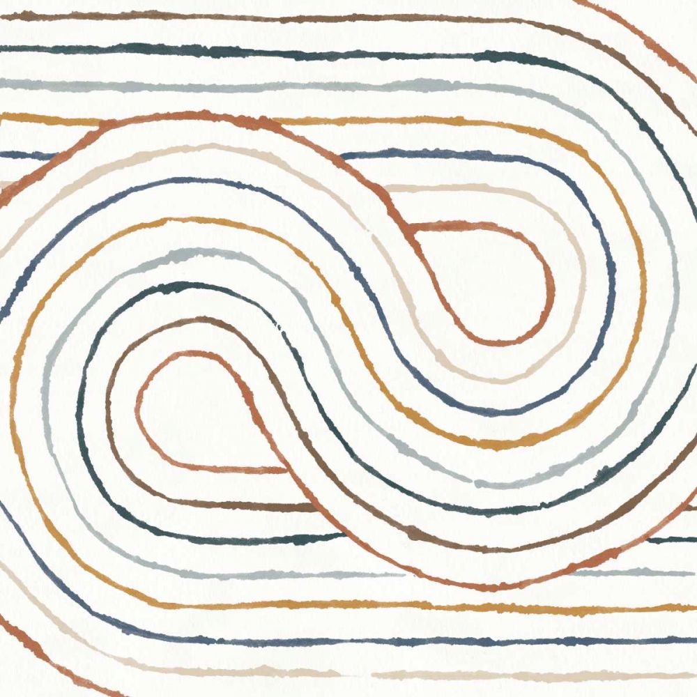 Rainbow Road I art print by Moira Hershey for $57.95 CAD