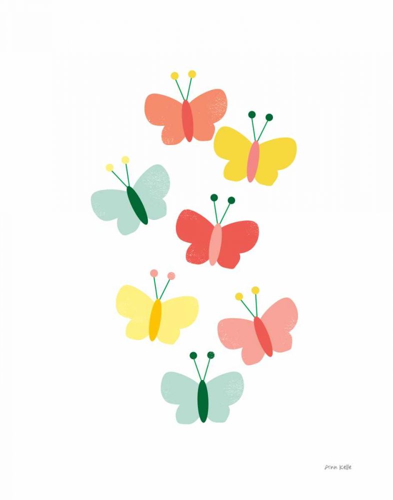 Butterfly Friends art print by Ann Kelle for $57.95 CAD