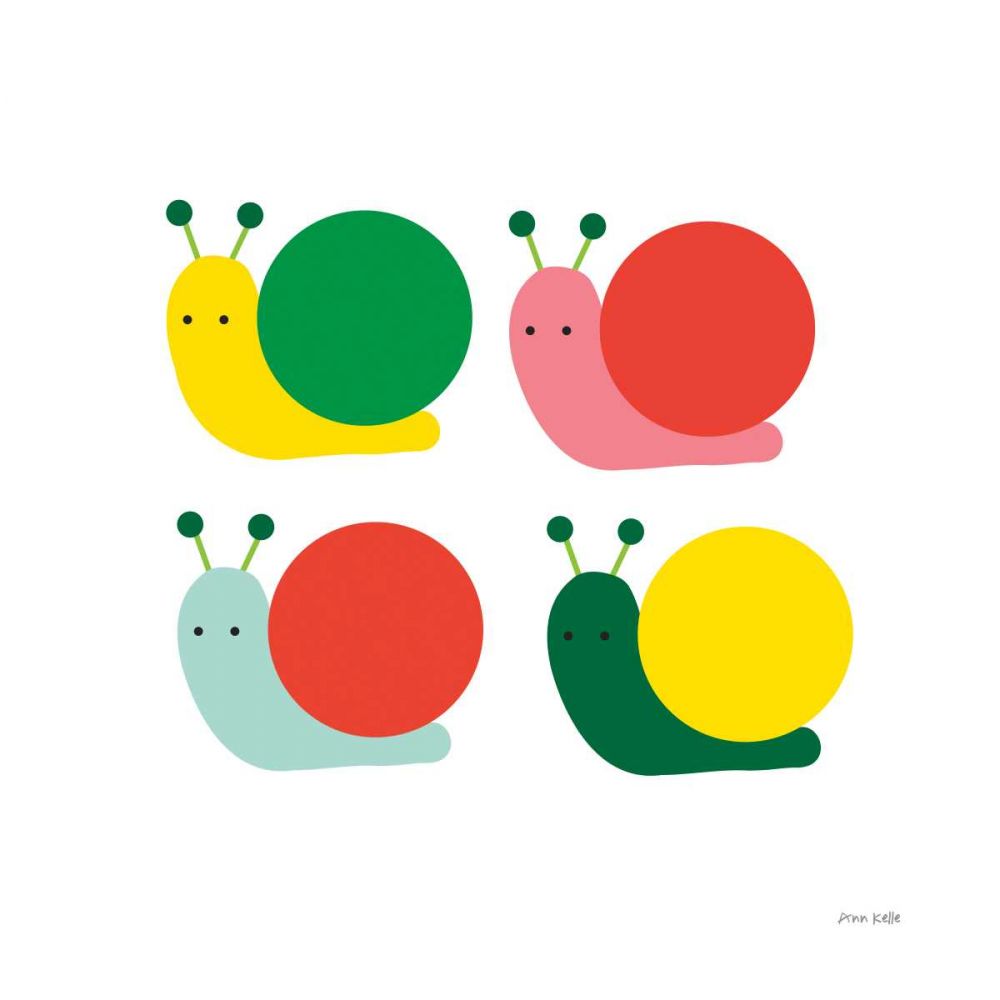 Snails Four art print by Ann Kelle for $57.95 CAD
