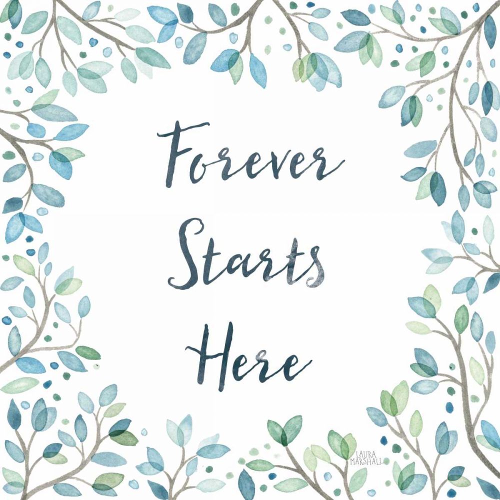 Enchanted Forest II Sq art print by Laura Marshall for $57.95 CAD