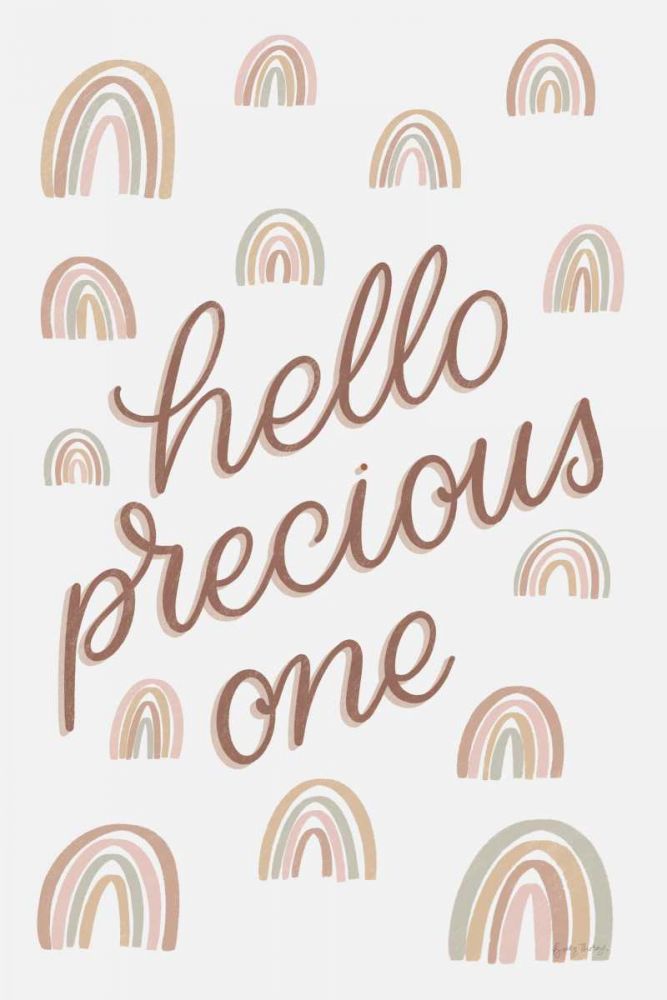 Boho Nursery X art print by Becky Thorns for $57.95 CAD
