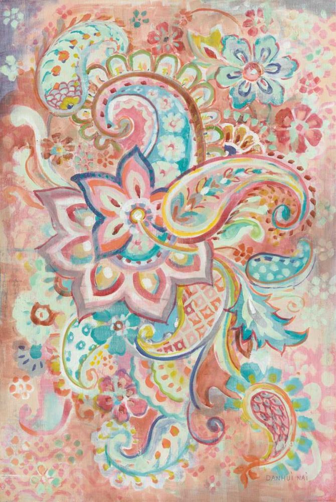 Paisley Galore art print by Danhui Nai for $57.95 CAD
