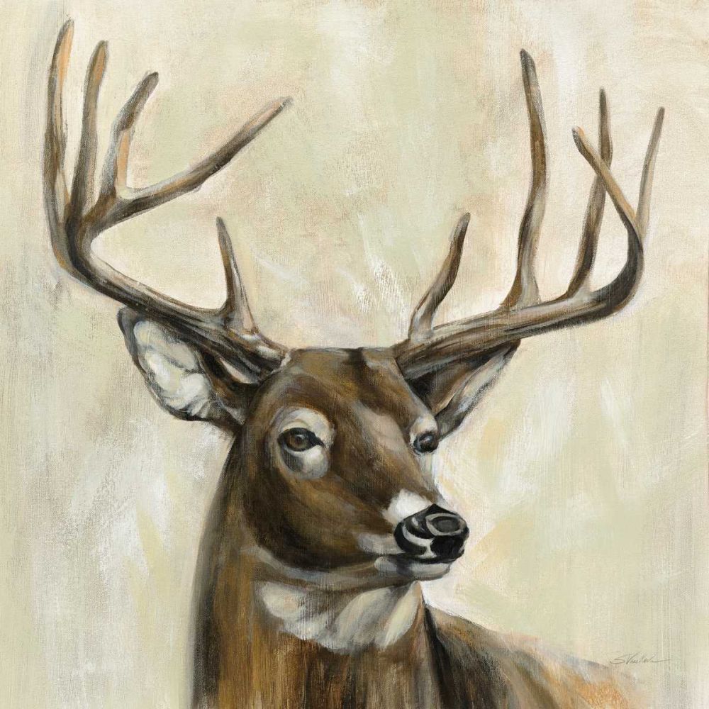 Bronze Deer art print by Silvia Vassileva for $57.95 CAD