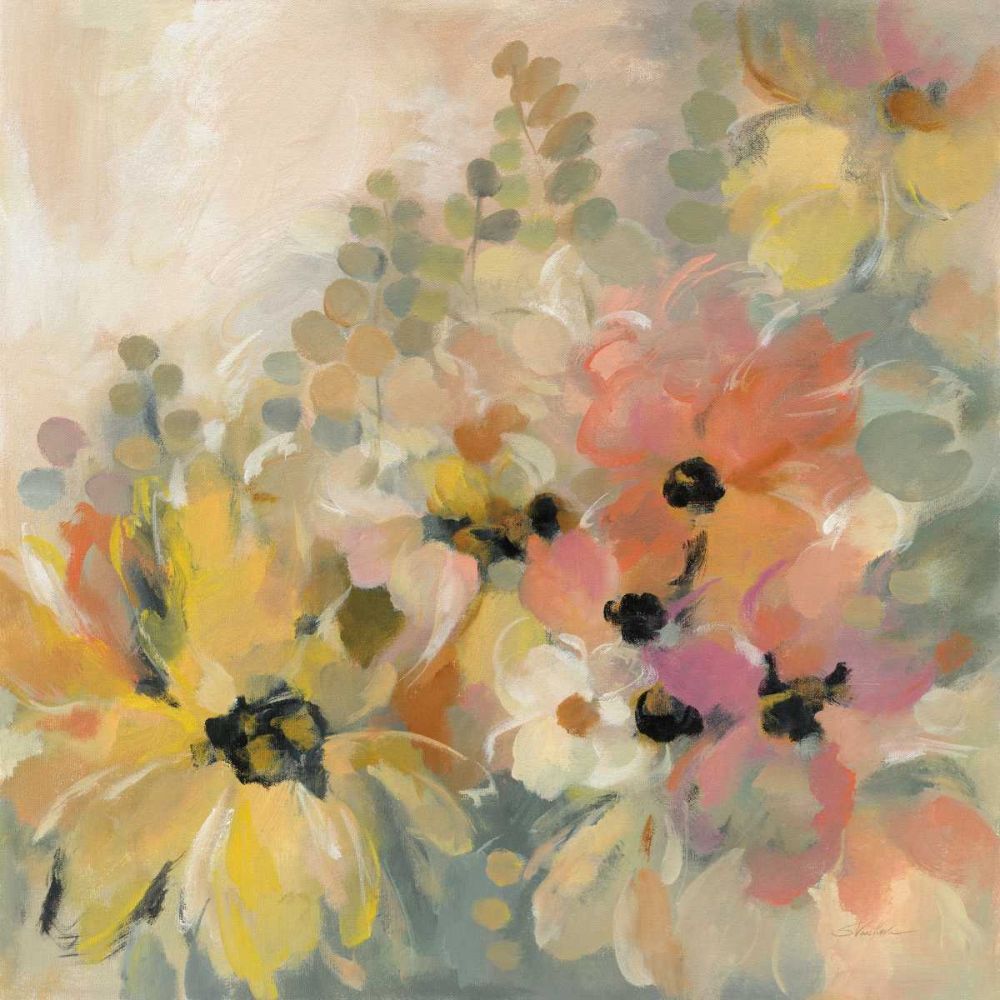 June Flower Bed art print by Silvia Vassileva for $57.95 CAD