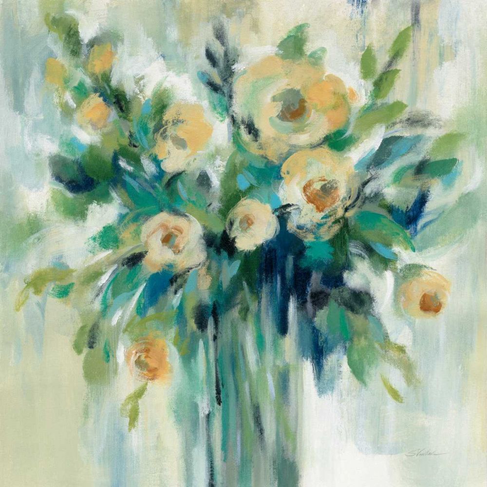 Vase of Flowers art print by Silvia Vassileva for $57.95 CAD