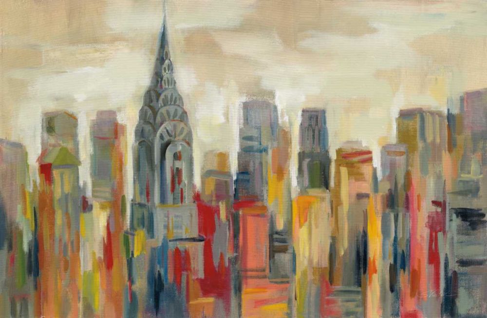 Manhattan - The Chrysler Building art print by Silvia Vassileva for $57.95 CAD