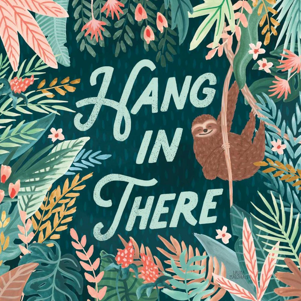 Jungle Hangout II art print by Laura Marshall for $57.95 CAD