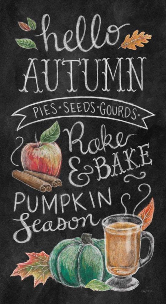 Harvest Chalk XI art print by Mary Urban for $57.95 CAD