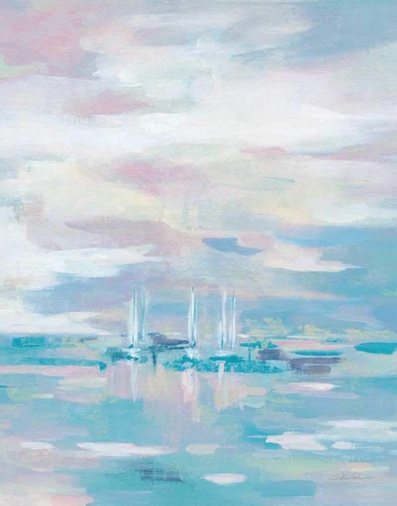 Blue Waves Crop art print by Silvia Vassileva for $57.95 CAD
