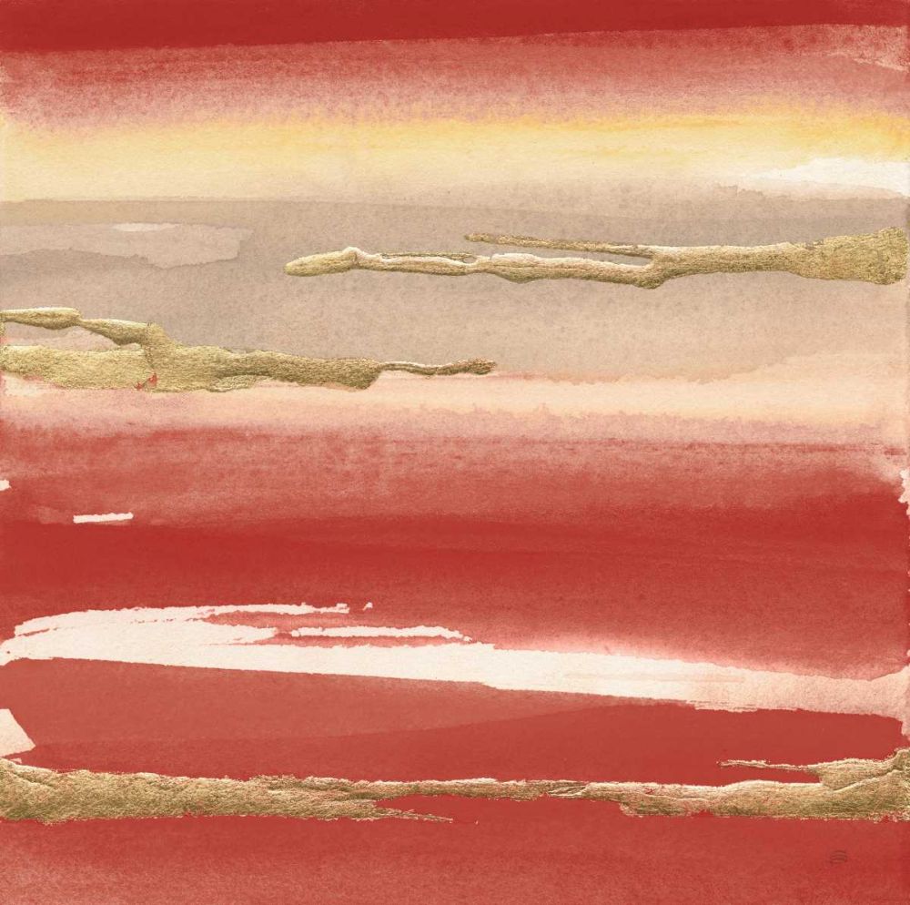 Gilded Red III art print by Chris Paschke for $57.95 CAD