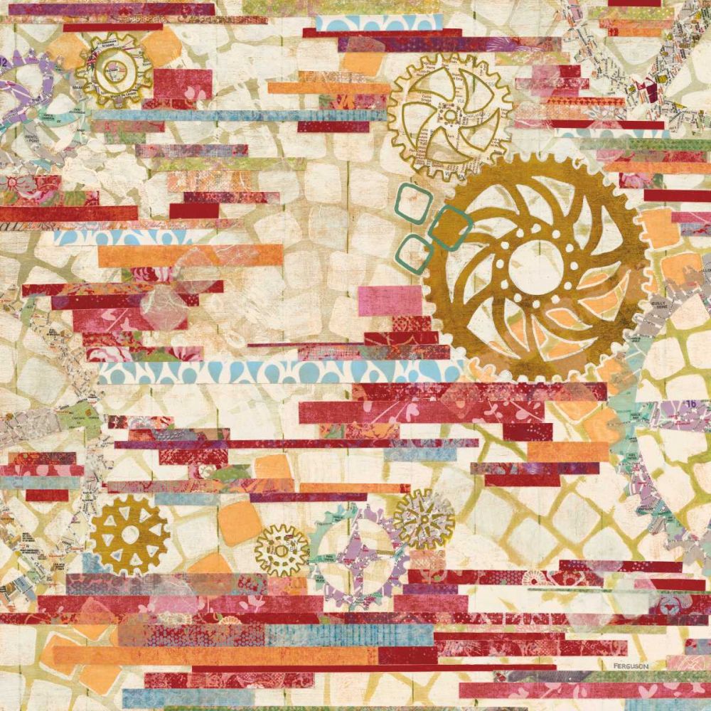 EU Timetable I Red art print by Kathy Ferguson for $57.95 CAD