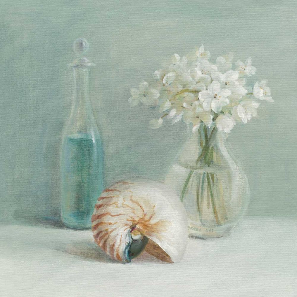 White Flower Spa art print by Danhui Nai for $57.95 CAD