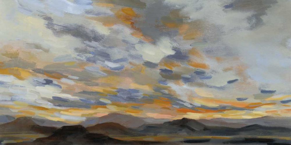 High Desert Sky I Navy art print by Silvia Vassileva for $57.95 CAD