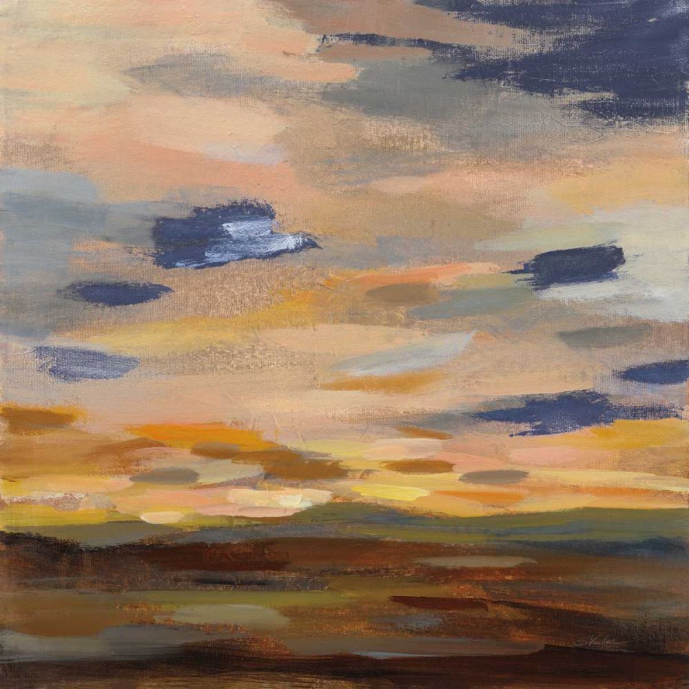 High Desert Sky III Navy art print by Silvia Vassileva for $57.95 CAD
