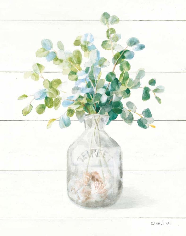 Beach Flowers IV Vase art print by Danhui Nai for $57.95 CAD