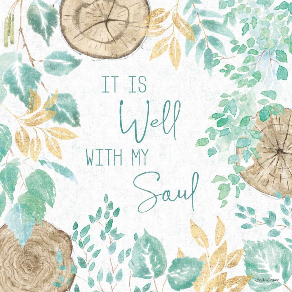 Natures Leaves IV art print by Beth Grove for $57.95 CAD