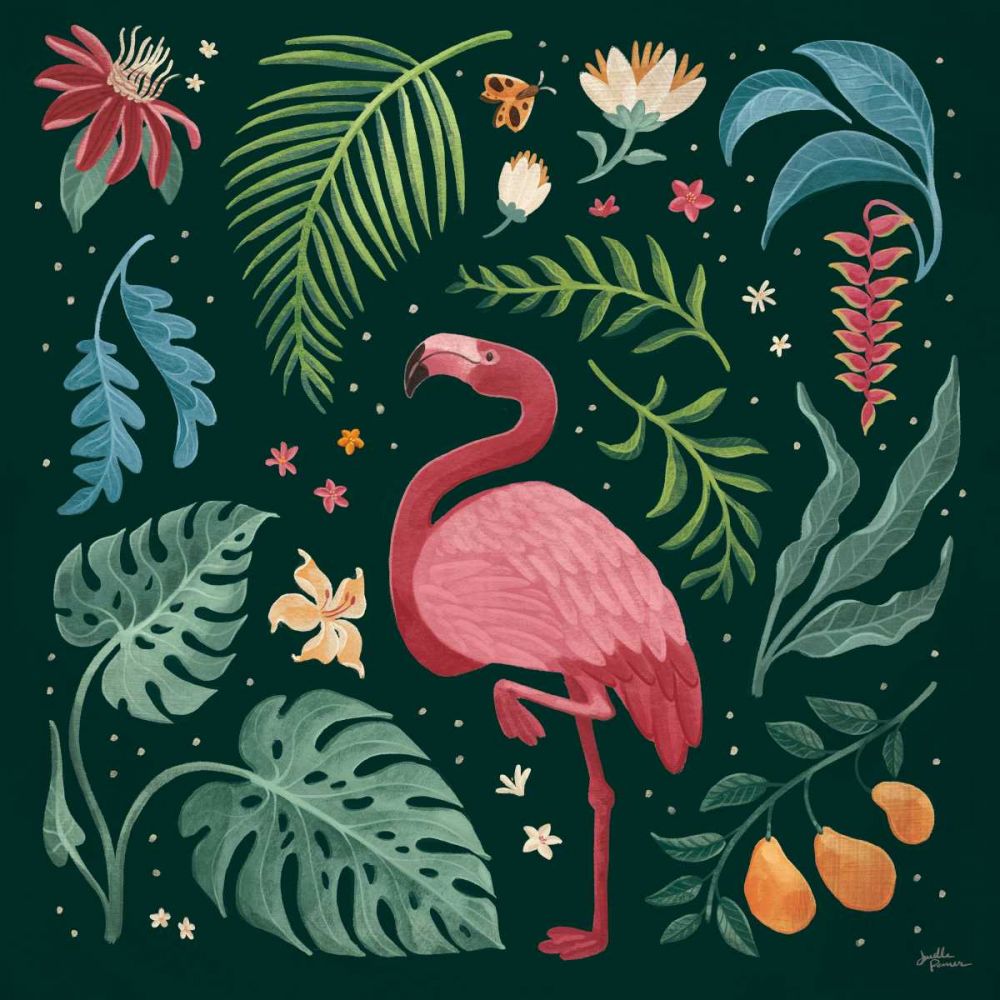 Jungle Love VI art print by Janelle Penner for $57.95 CAD