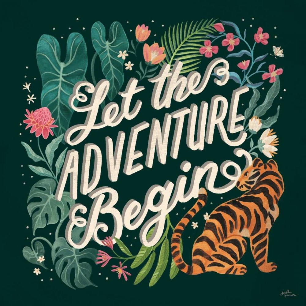 Jungle Love VII art print by Janelle Penner for $57.95 CAD