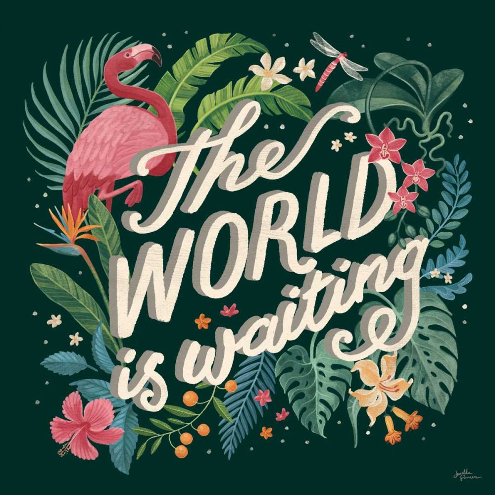 Jungle Love VIII art print by Janelle Penner for $57.95 CAD
