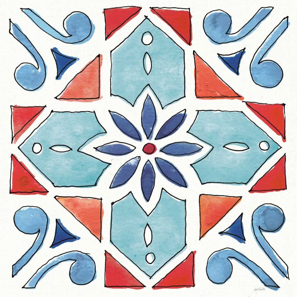 Americana Mood XI art print by Anne Tavoletti for $57.95 CAD