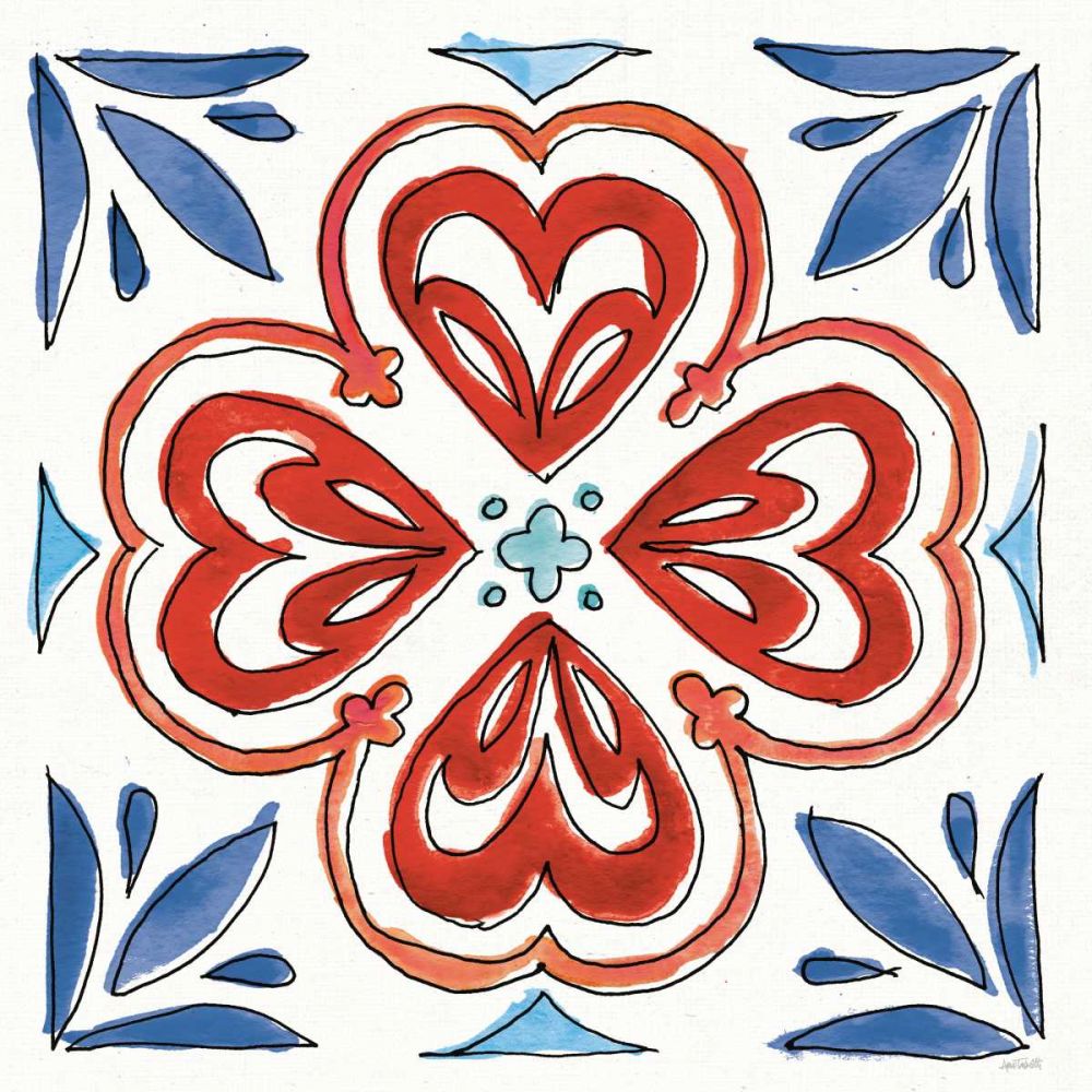Americana Mood XIII art print by Anne Tavoletti for $57.95 CAD