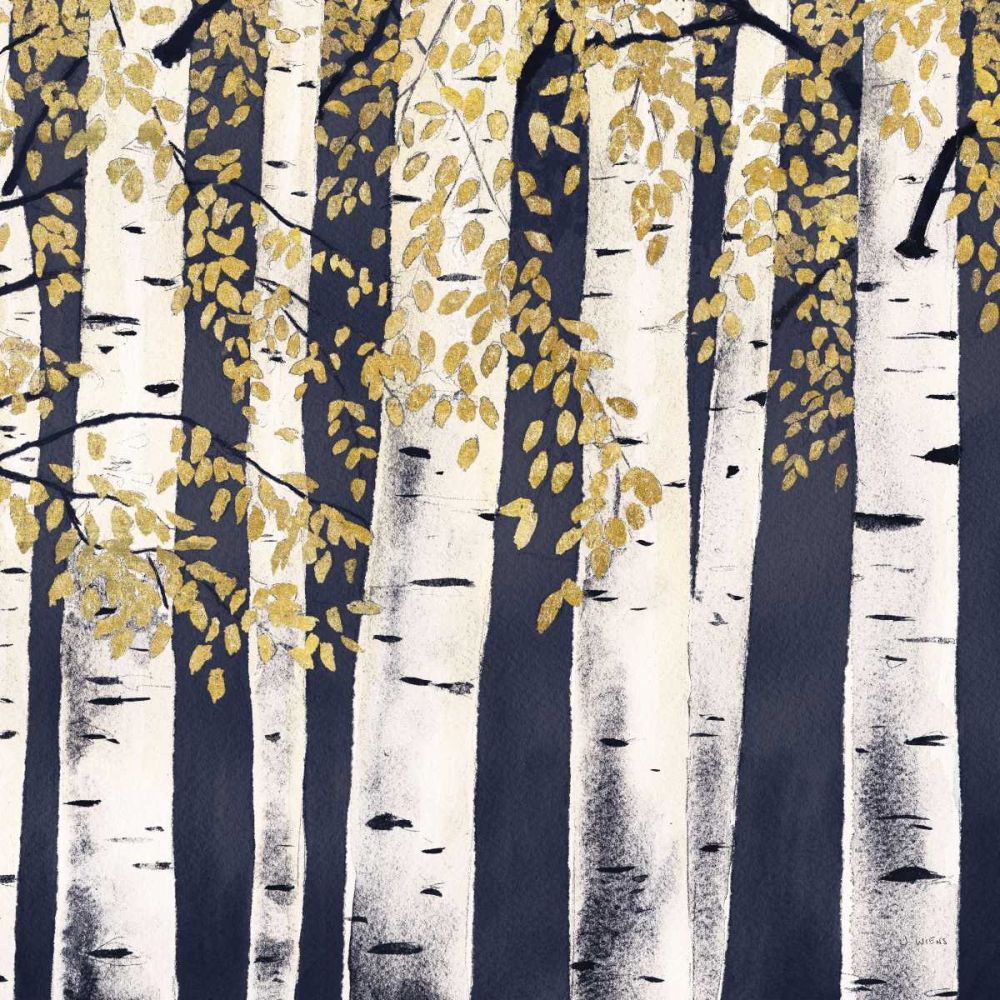 Fresh Forest Indigo III art print by James Wiens for $57.95 CAD