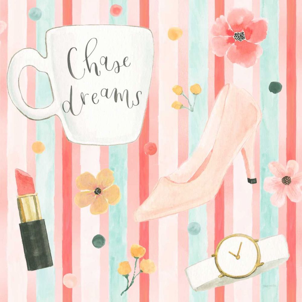 Chase Dreams Pattern V art print by Jenaya Jackson for $57.95 CAD