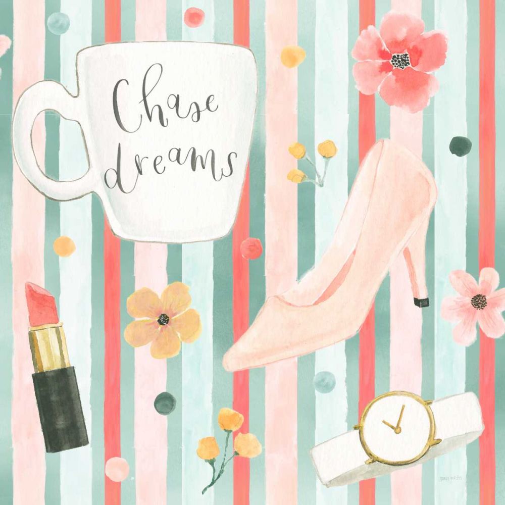 Chase Dreams Pattern VB art print by Jenaya Jackson for $57.95 CAD