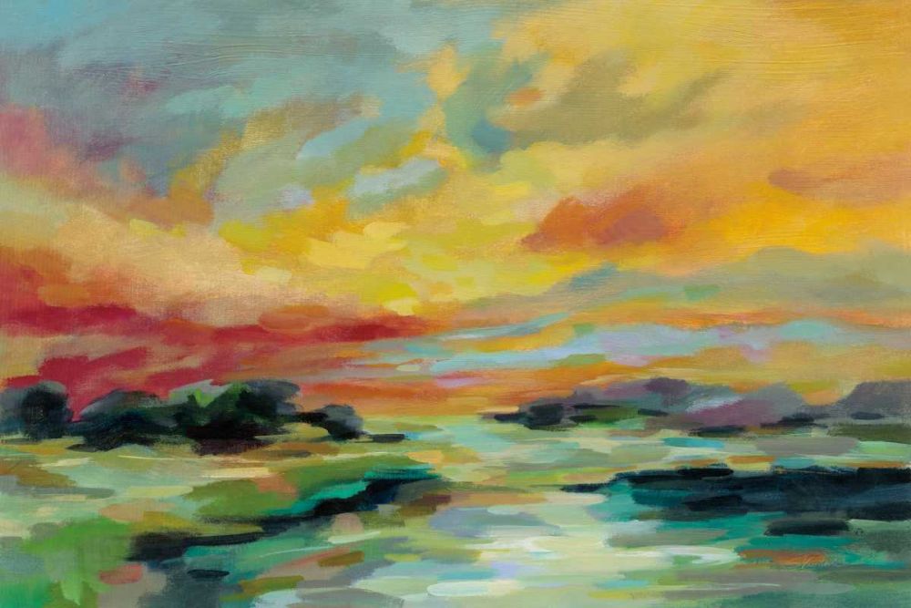 July Sunset art print by Silvia Vassileva for $57.95 CAD