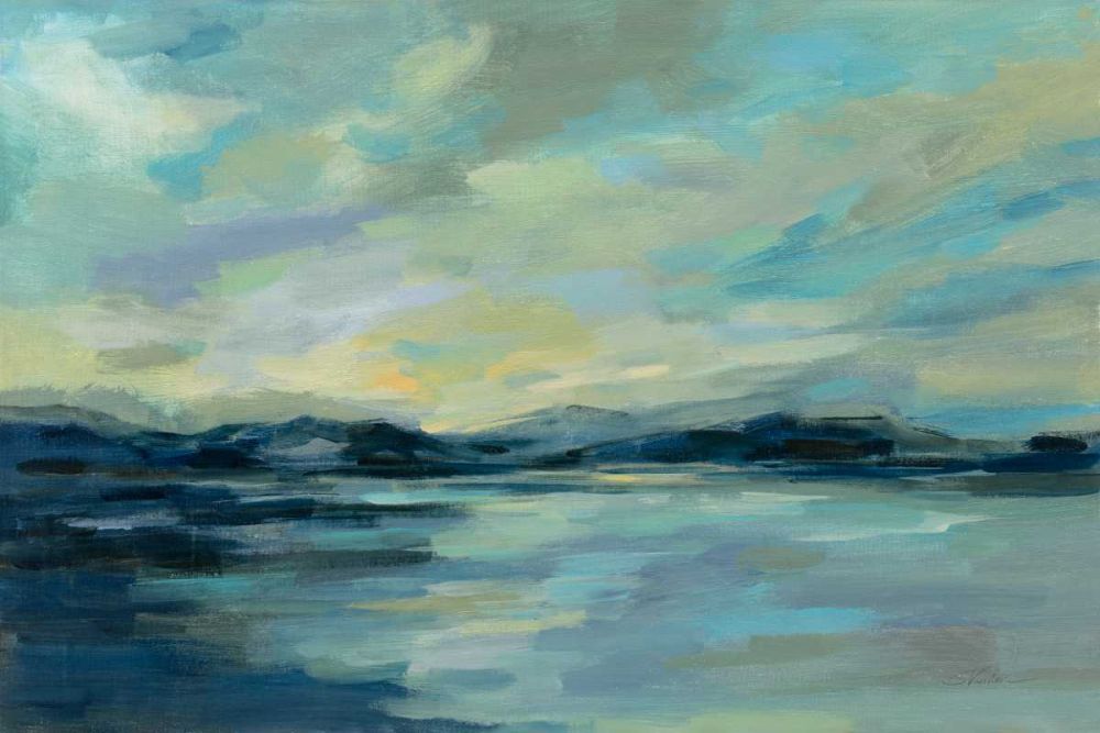 Indigo Sea art print by Silvia Vassileva for $57.95 CAD