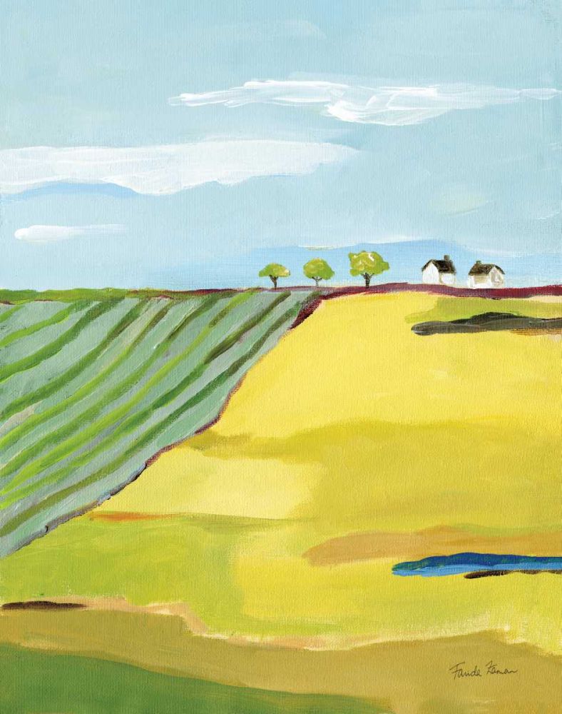 Golden Country art print by Farida Zaman for $57.95 CAD