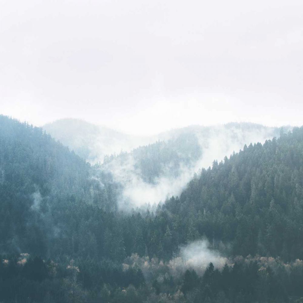 Landscape I Blue art print by Laura Marshall for $57.95 CAD