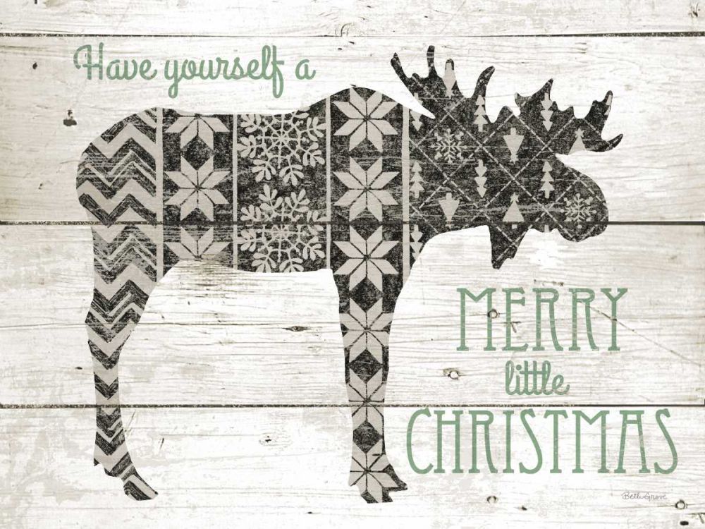 Nordic Holiday I Neutral art print by Beth Grove for $57.95 CAD